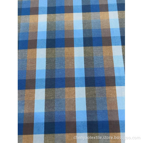T/C(40%Cotton60%Polyester) Yarn-dyed Plaid Fabric